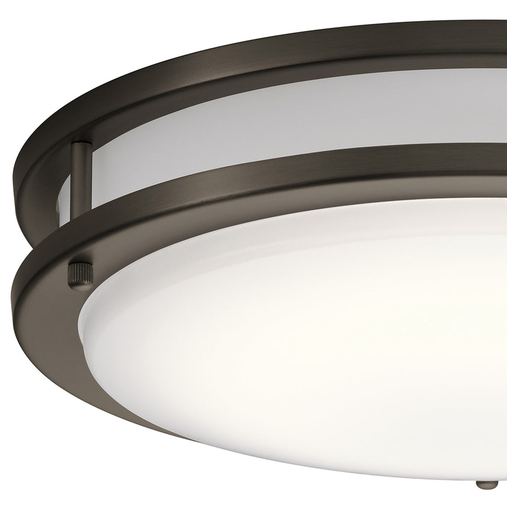 Kichler 10769OZLED Bronze Flush Mount image 5