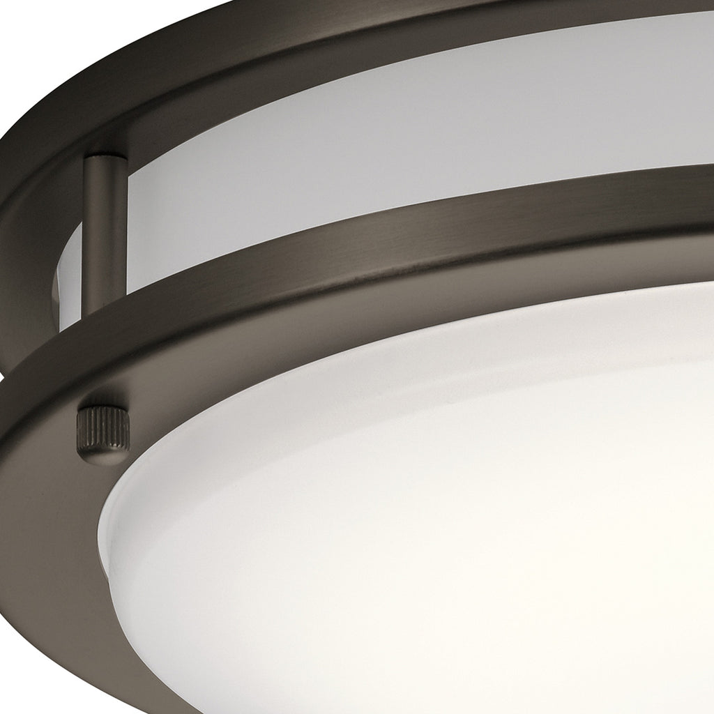 Kichler 10769OZLED Bronze Flush Mount image 3