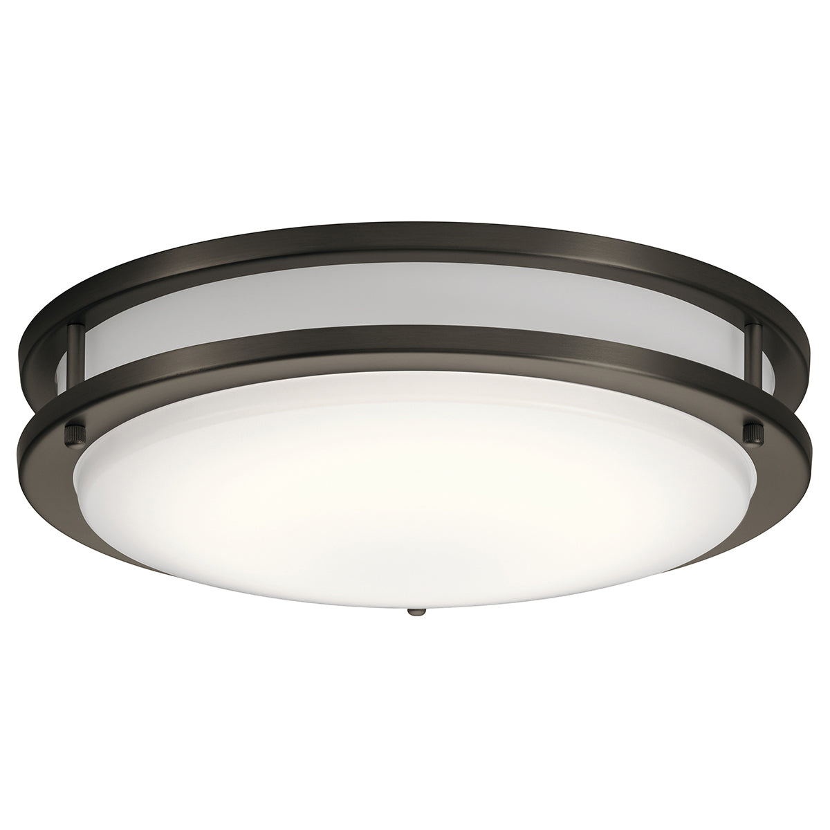 Kichler 10769OZLED Bronze Flush Mount image 1