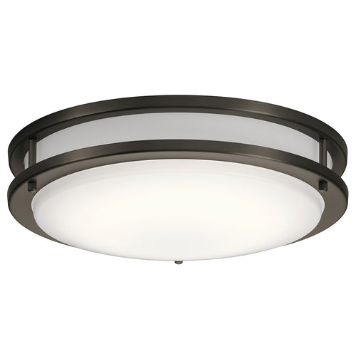 Kichler 10769OZLED Bronze Flush Mount image 1