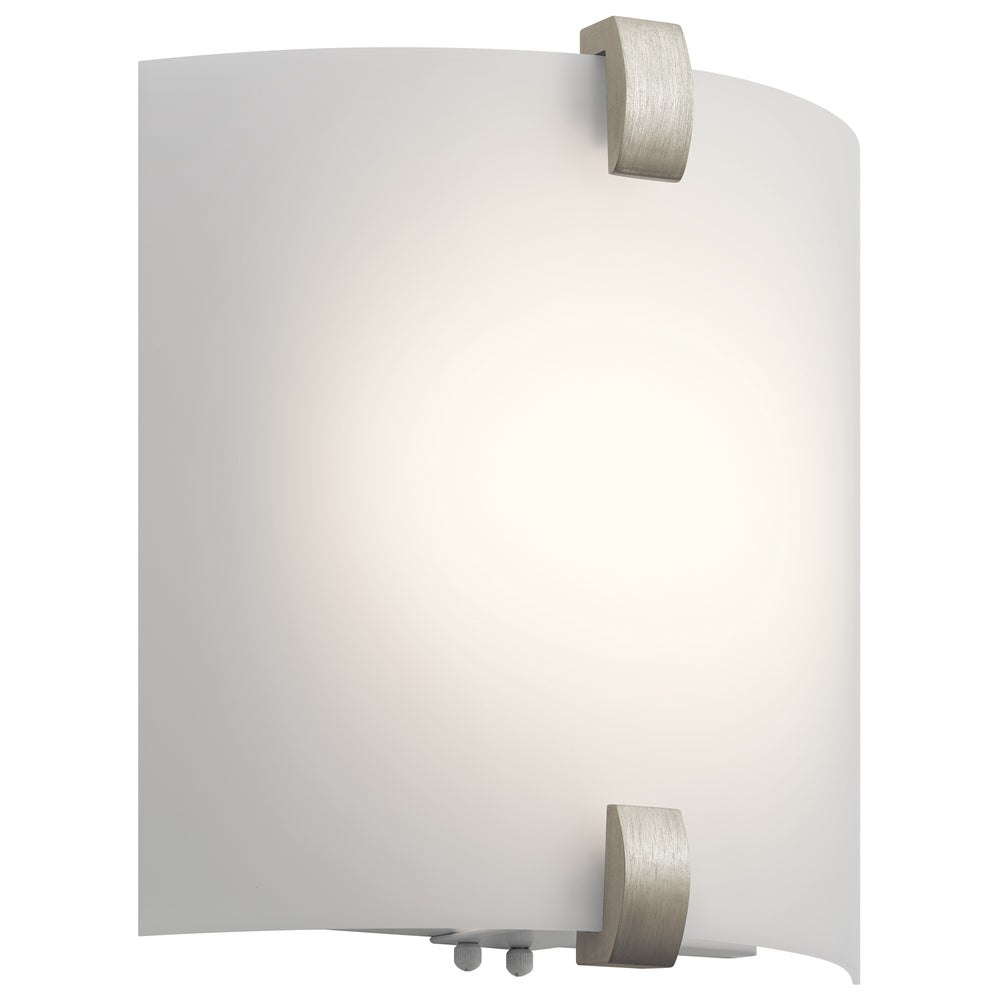 Kichler 10795NILED Nickel Wall Sconce image 1