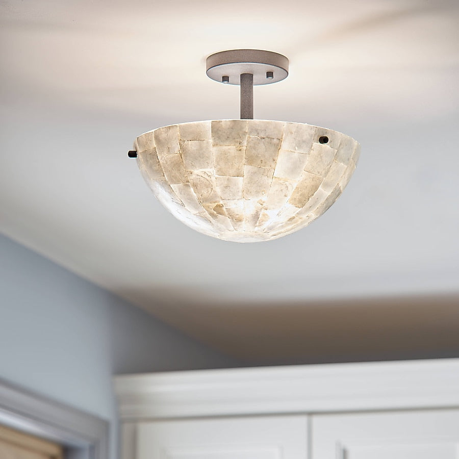 Kichler 38227 Bronze Semi-Flush Mount image 1