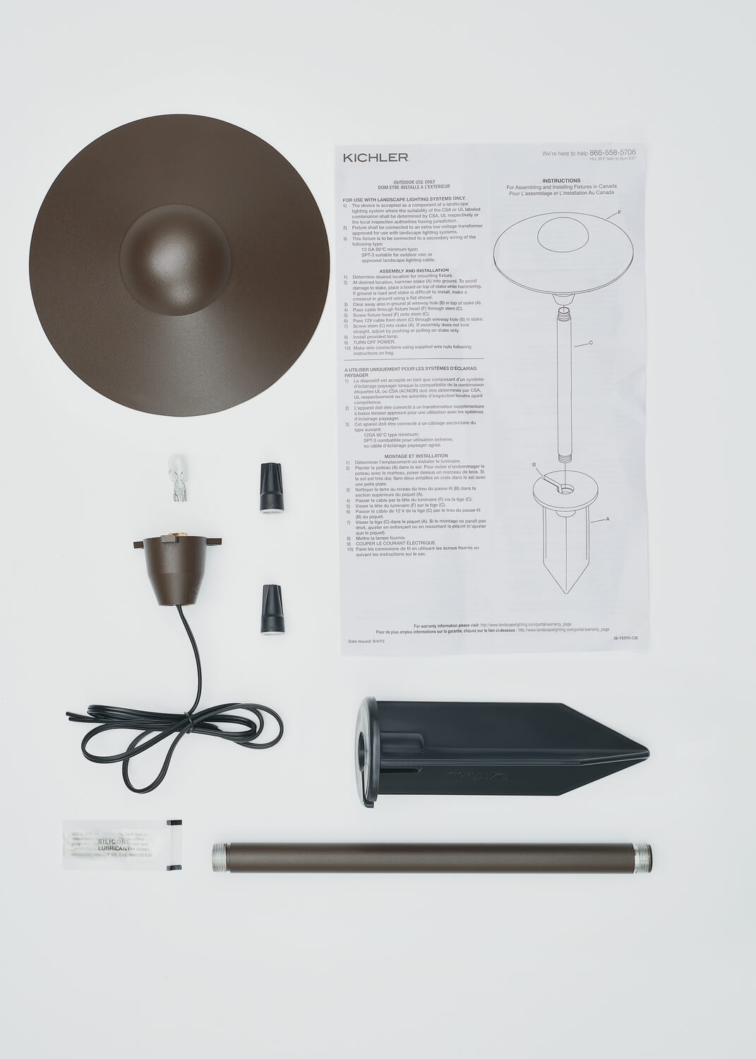 Kichler 15410AZT Bronze Other / Needs Review image 3