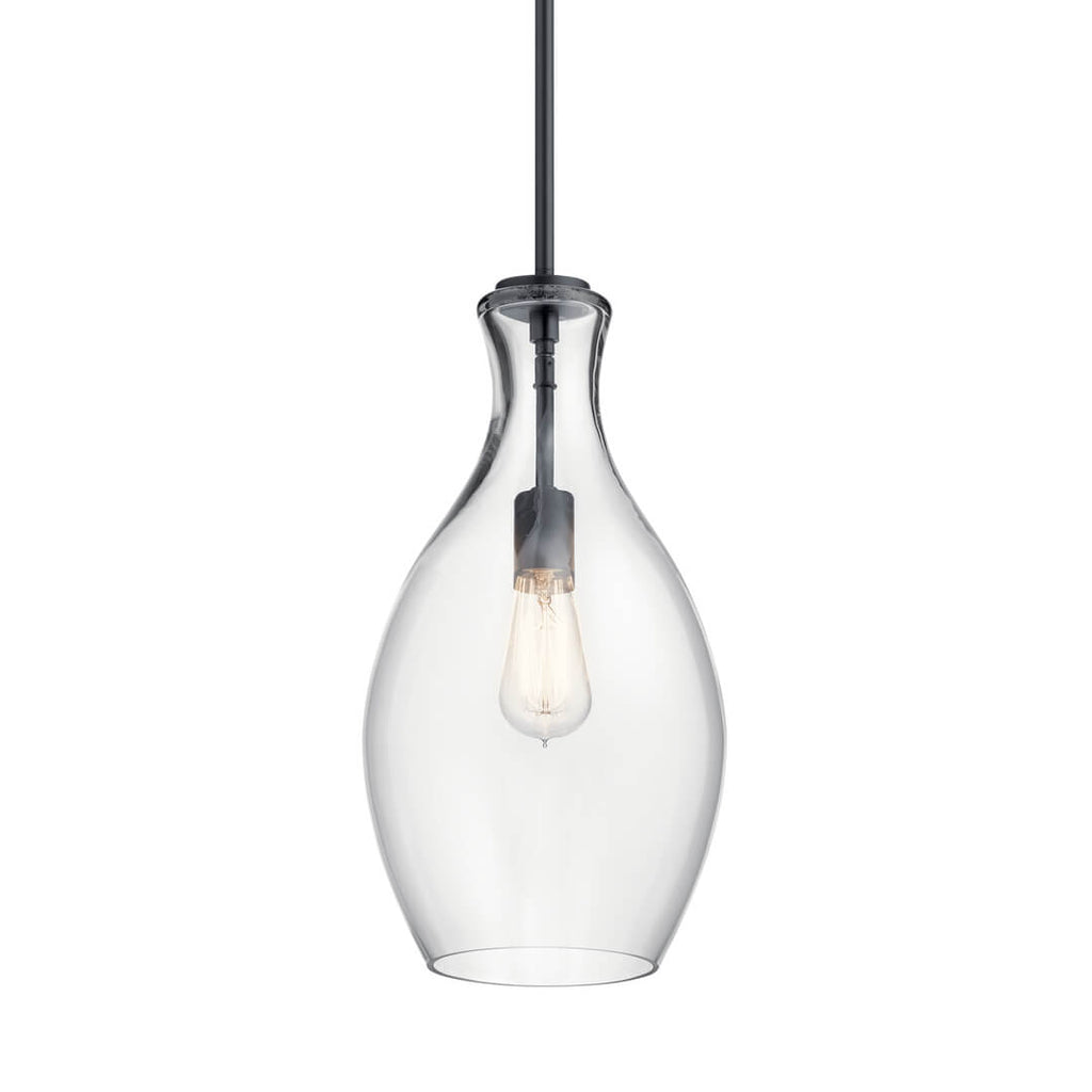 Kichler 42047BK Black Pendant image 1