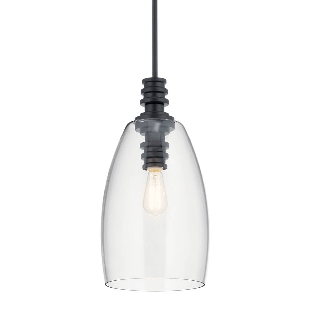 Kichler 43090BK Black Pendant image 2
