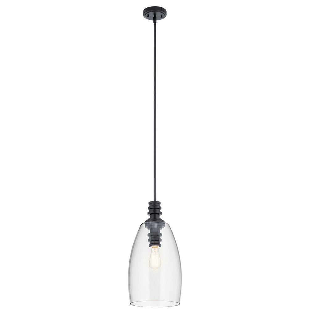 Kichler 43090BK Black Pendant image 1