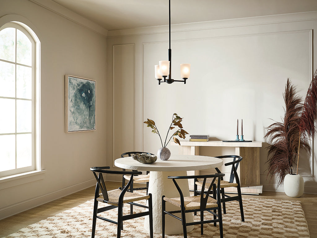 Kichler 43670BK Black Chandelier image 4
