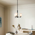 Kichler 43670BK Black Chandelier image 1