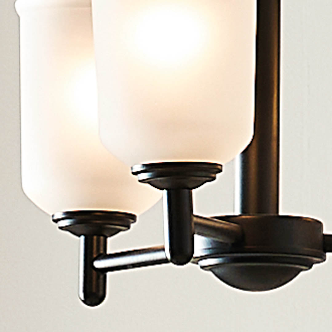 Kichler 43670BK Black Chandelier image 2