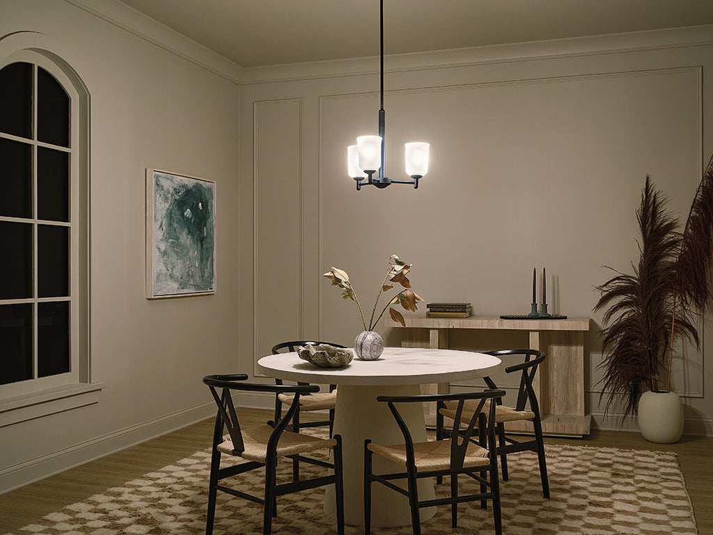 Kichler 43670BK Black Chandelier image 5