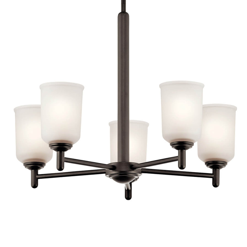 Kichler 43671OZ Bronze Chandelier image 1