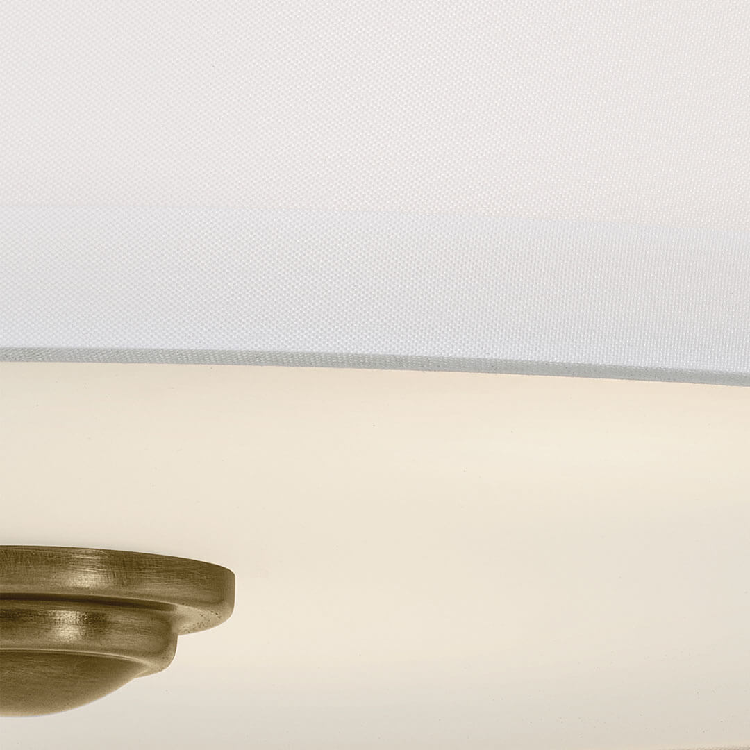 Kichler 43675NBR Gold Semi-Flush Mount image 2