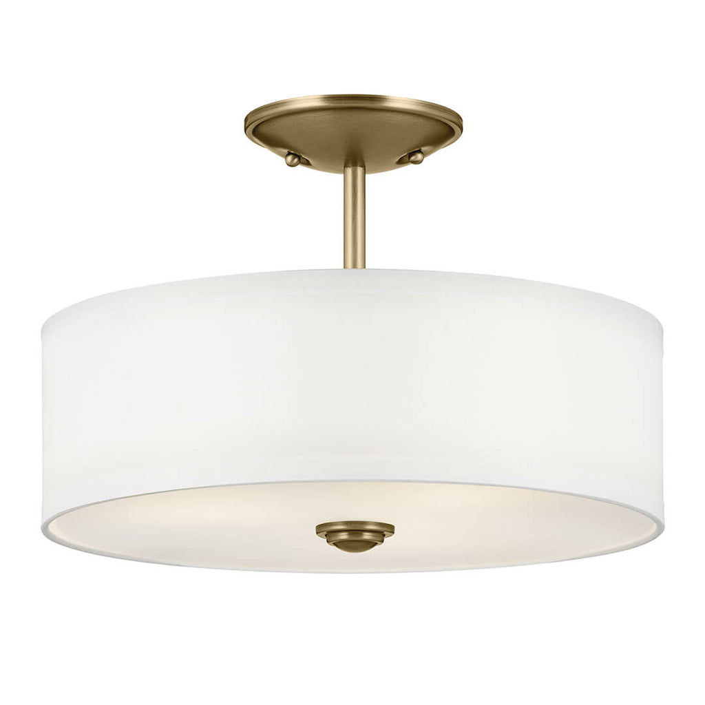 Kichler 43675NBR Gold Semi-Flush Mount image 5