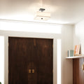 Kichler 43691BK Black Semi-Flush Mount image 1