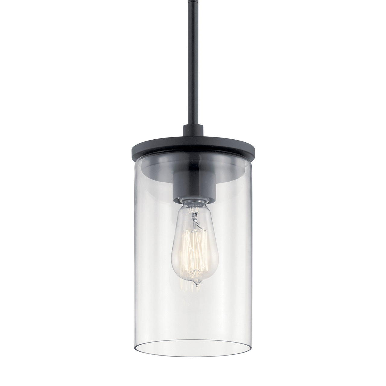 Kichler 43996BK Black Pendant image 2