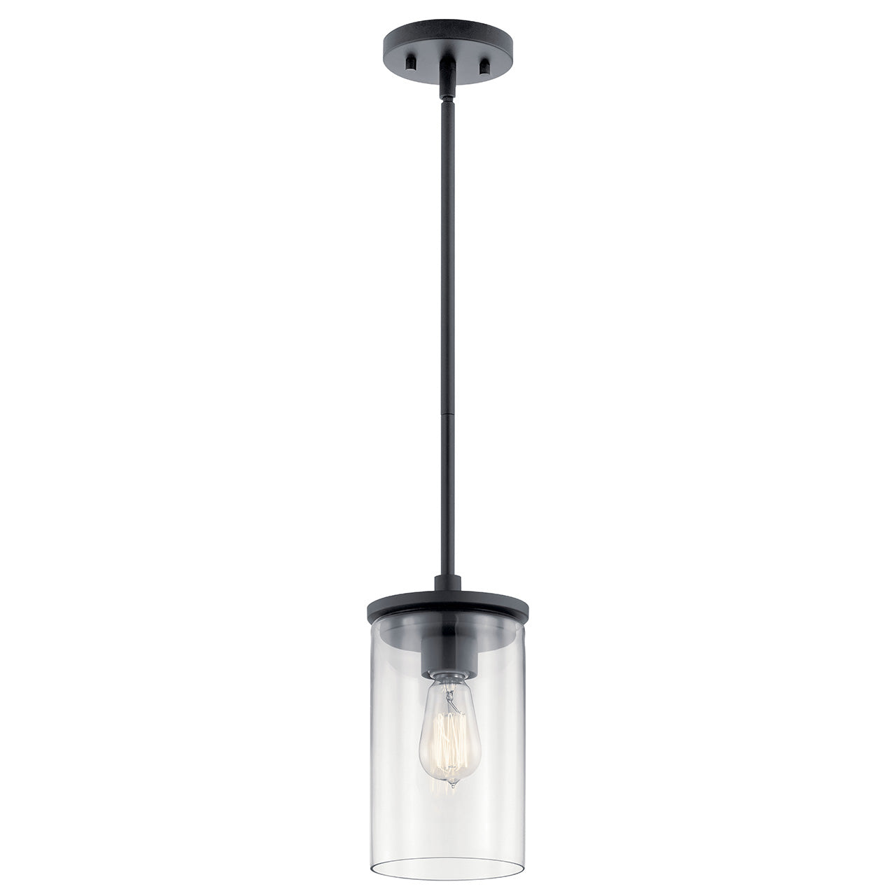 Kichler 43996BK Black Pendant image 1