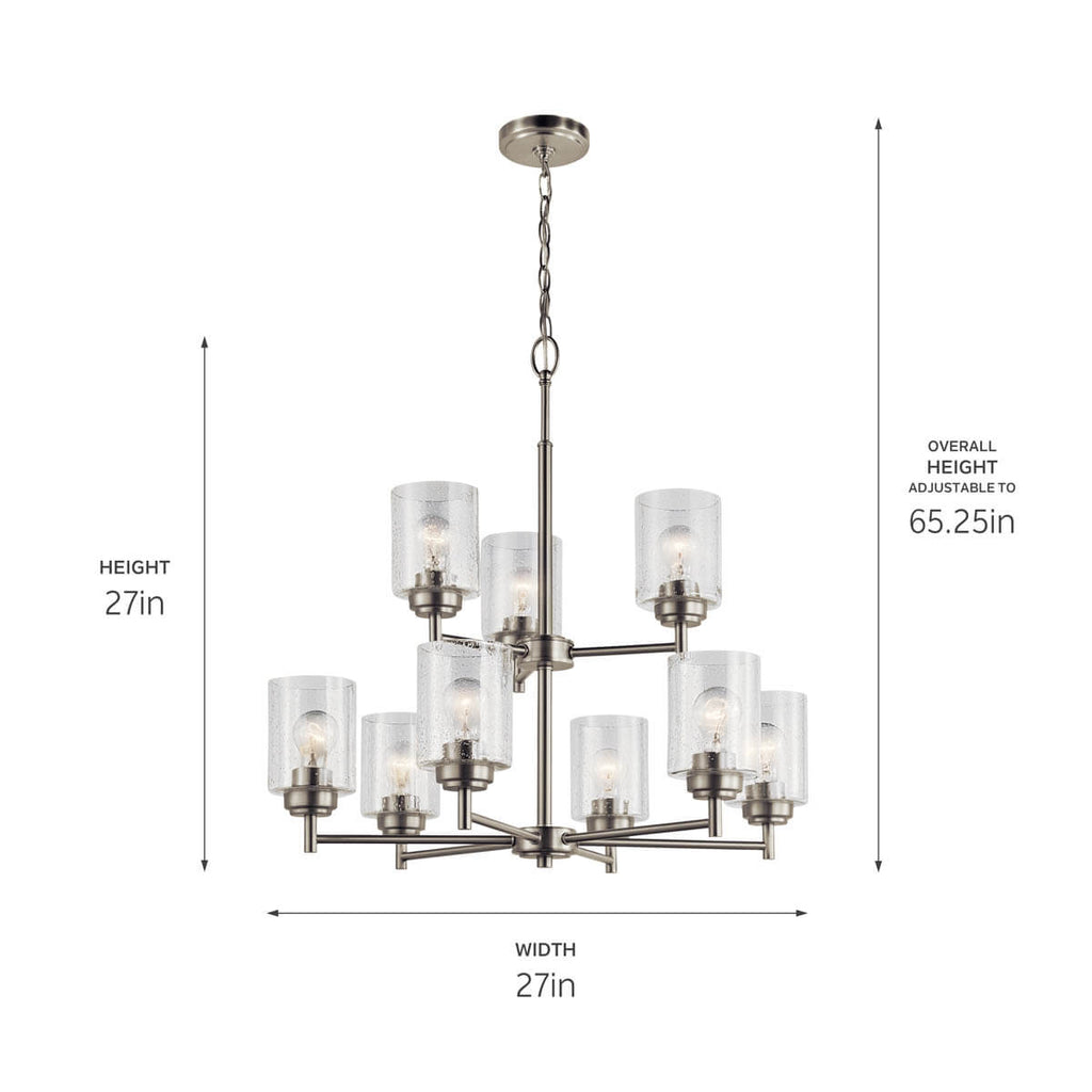 Kichler 44031NI Nickel Chandelier image 4