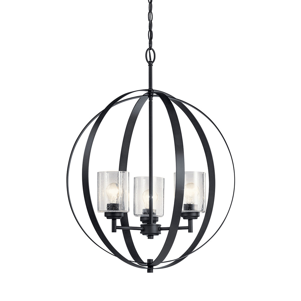 Kichler 44034BK Black Chandelier image 4