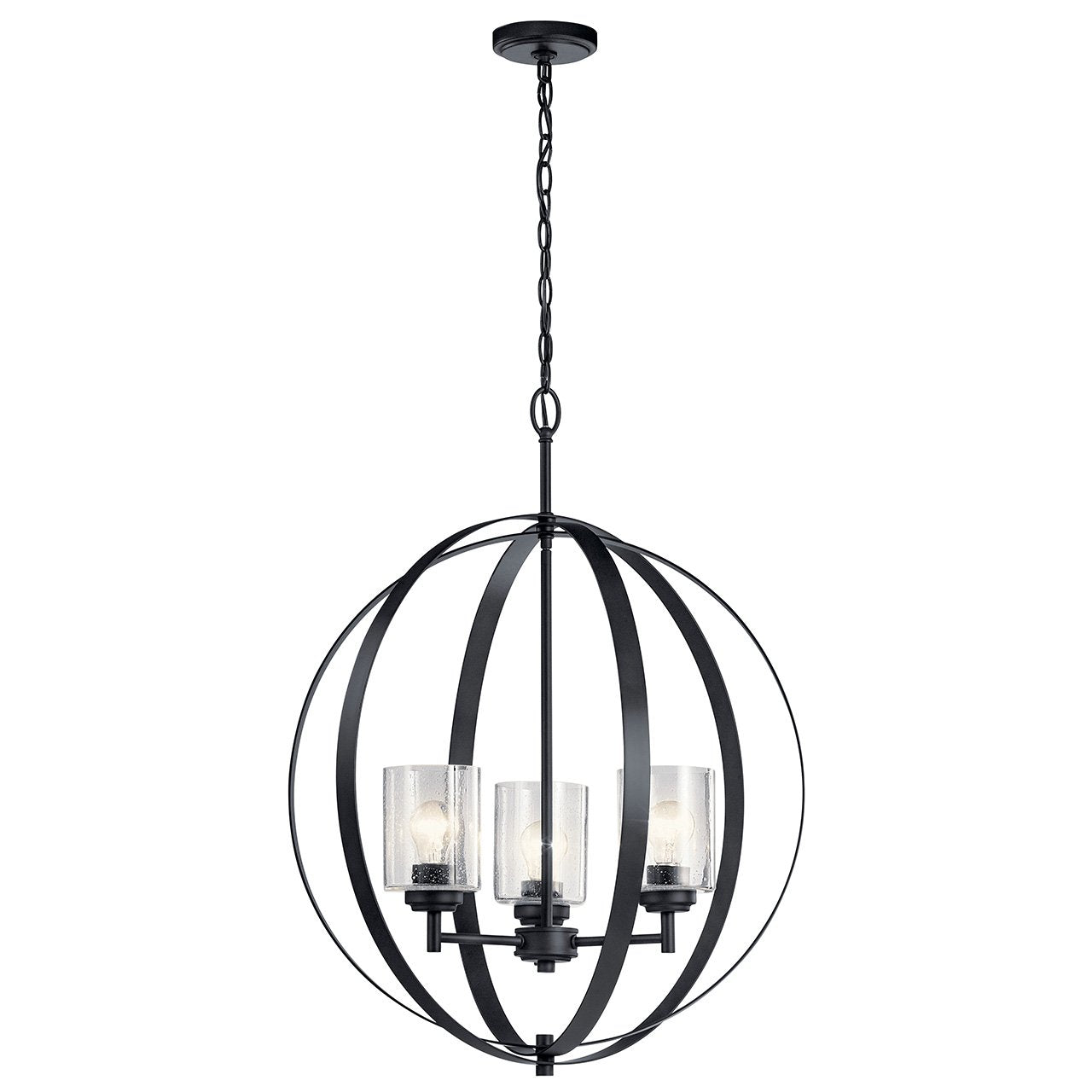 Kichler 44034BK Black Chandelier image 5