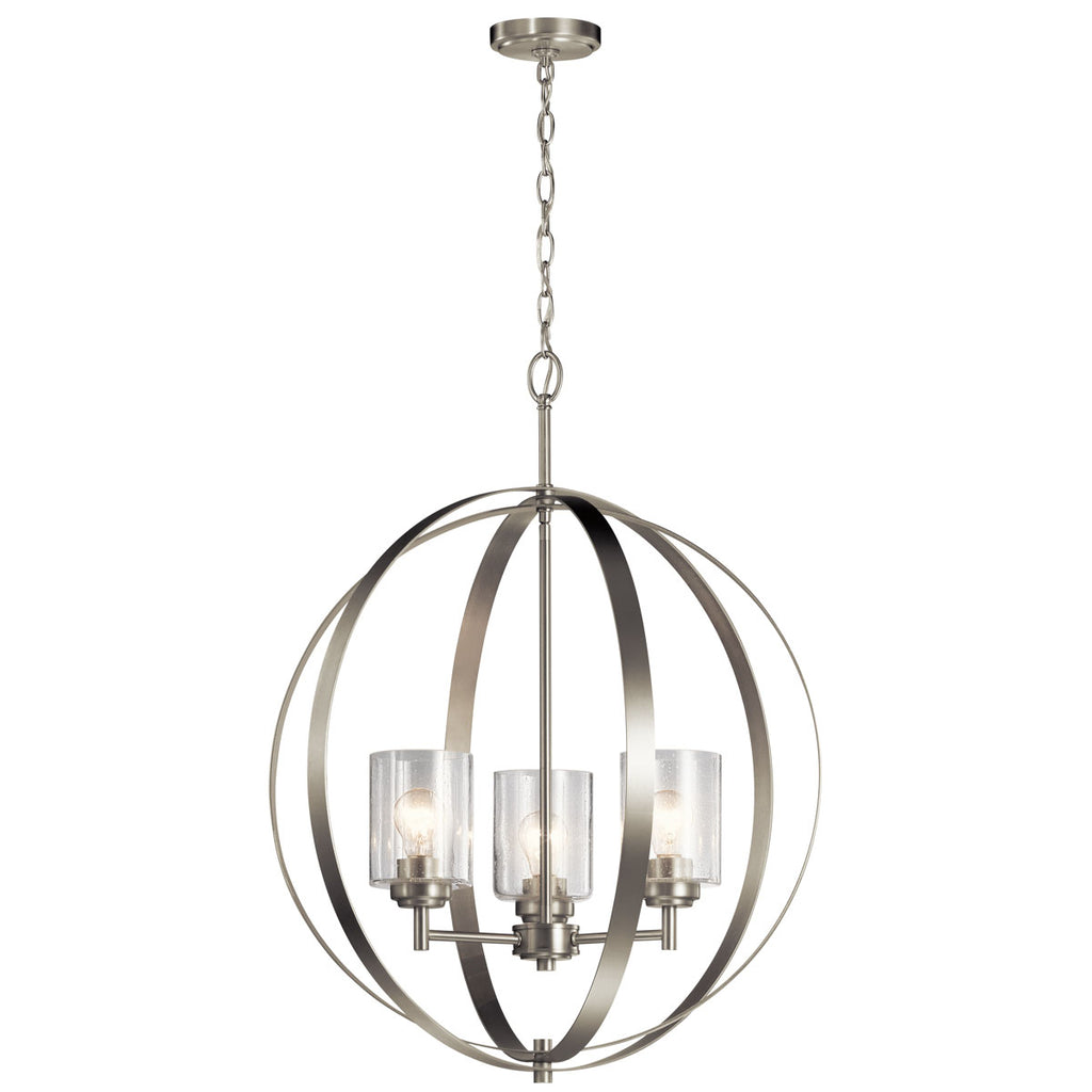 Kichler 44034NI Nickel Chandelier image 1