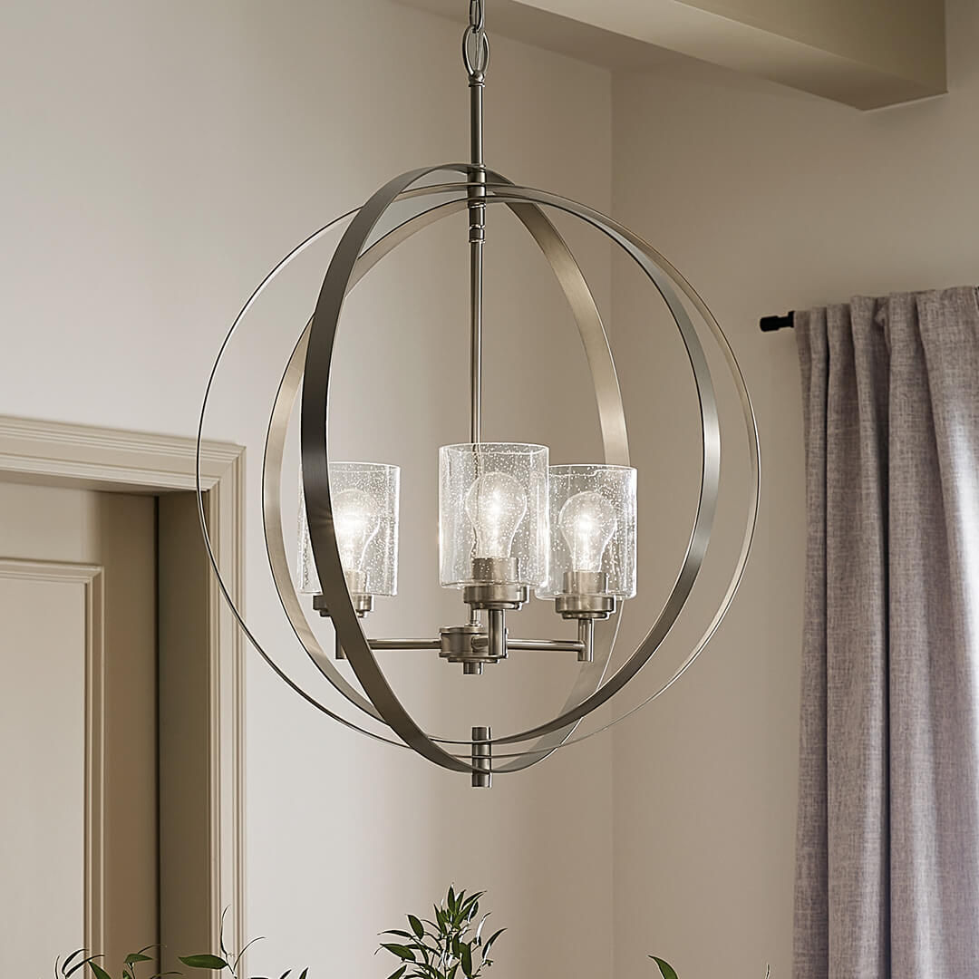 Kichler 44034NI Nickel Chandelier image 2