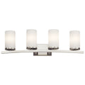 Kichler 45498NI Nickel Vanity Light image 1