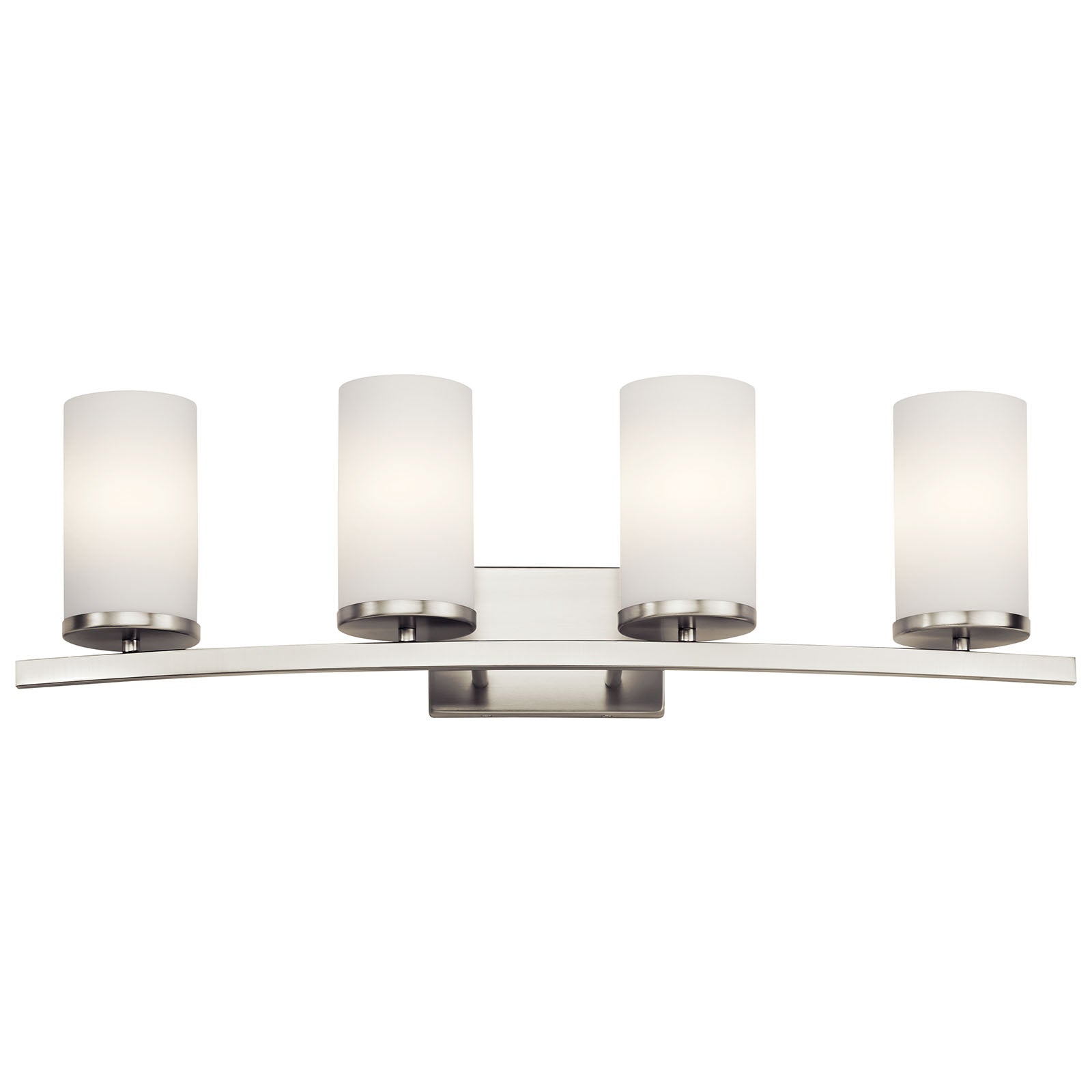 Kichler 45498NI Nickel Vanity Light image 1