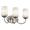 Kichler 45570NI Nickel Vanity Light image 1