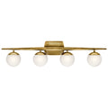 Kichler 45583NBR Gold Vanity Light image 1