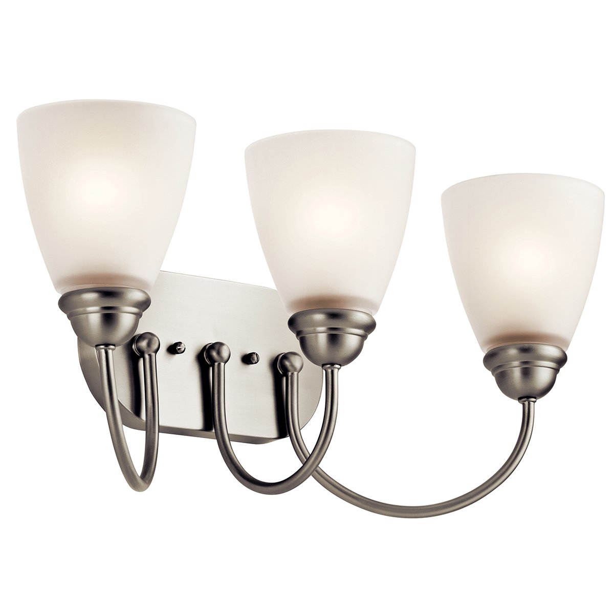 Kichler 45639NI Nickel Vanity Light image 2