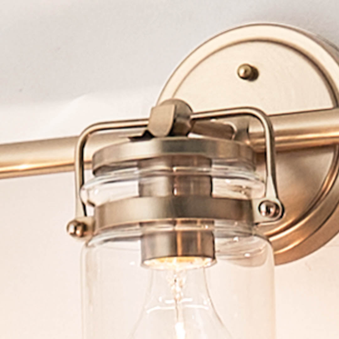 Kichler 45689CPZ Gold Vanity Light image 3