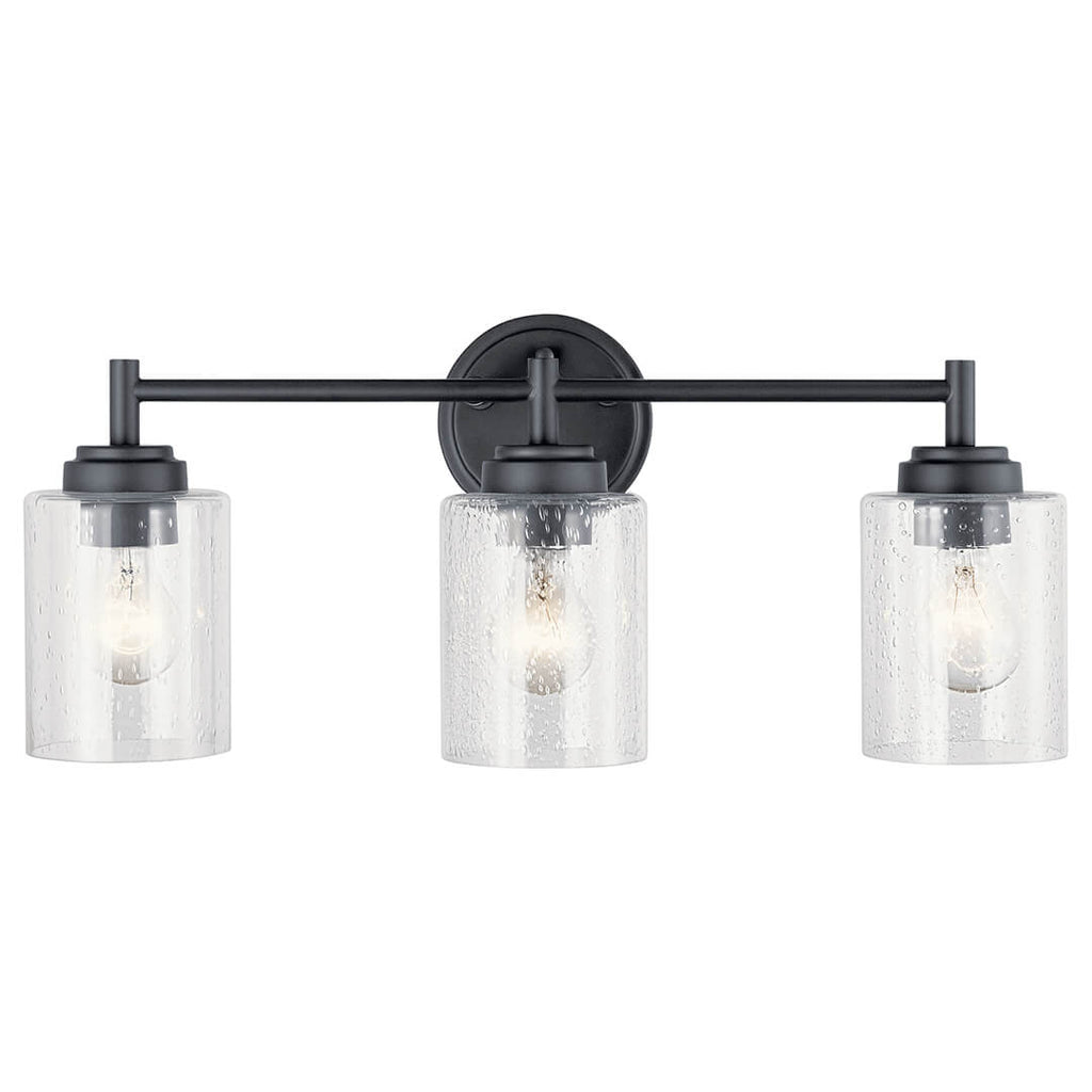 Kichler 45886BK Black Vanity Light image 2
