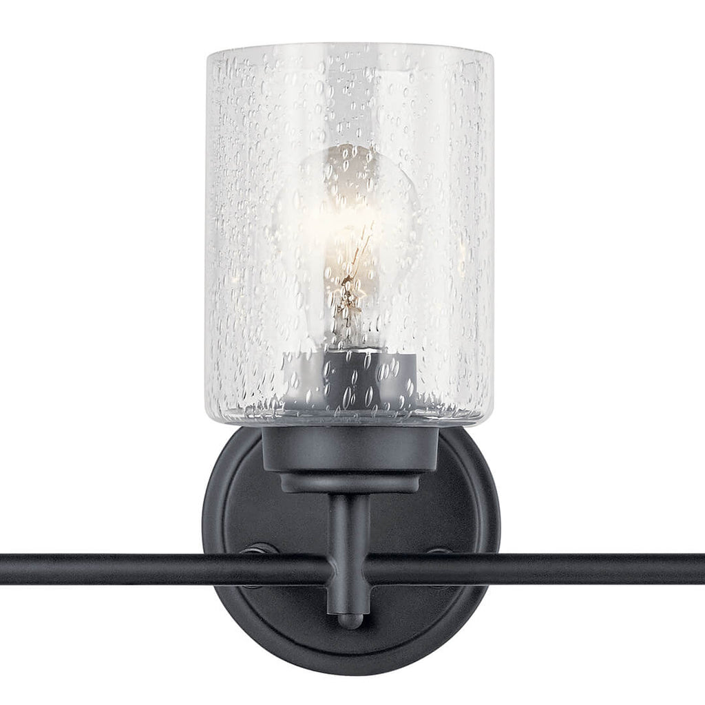 Kichler 45886BK Black Vanity Light image 3