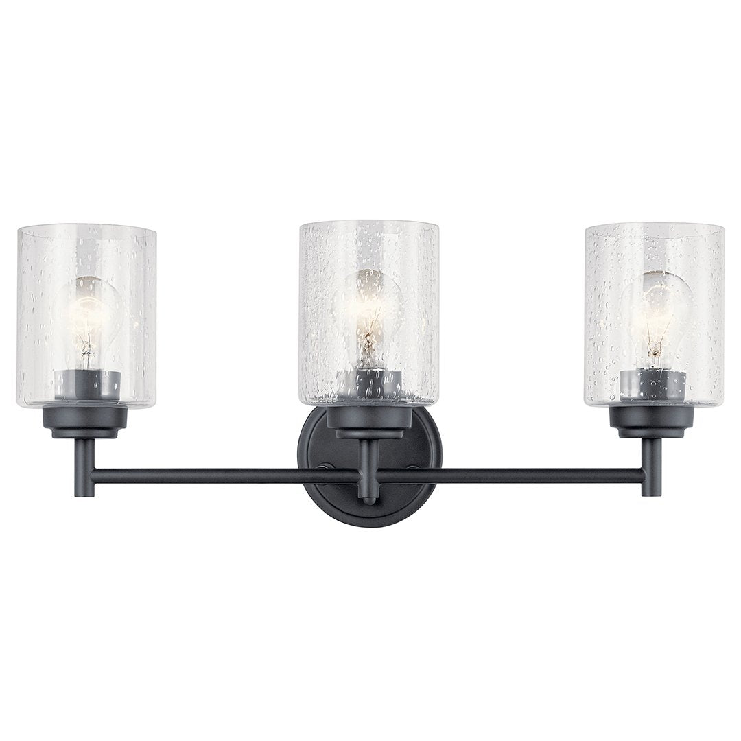 Kichler 45886BK Black Vanity Light image 1