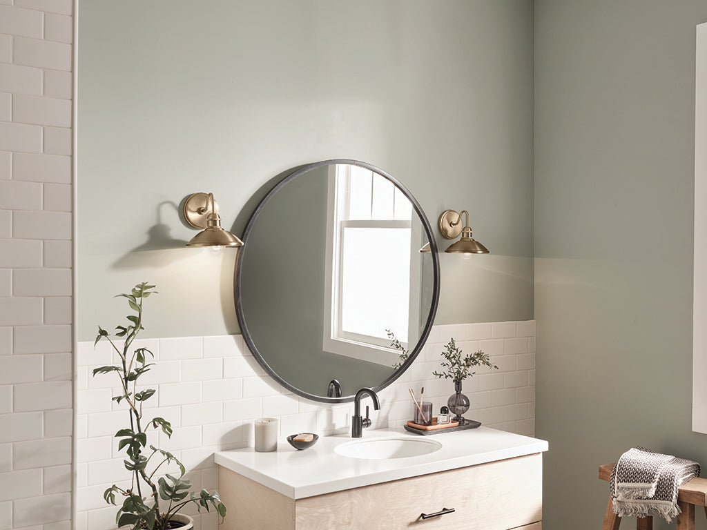 Kichler 45943CPZ Gold Wall Sconce image 5