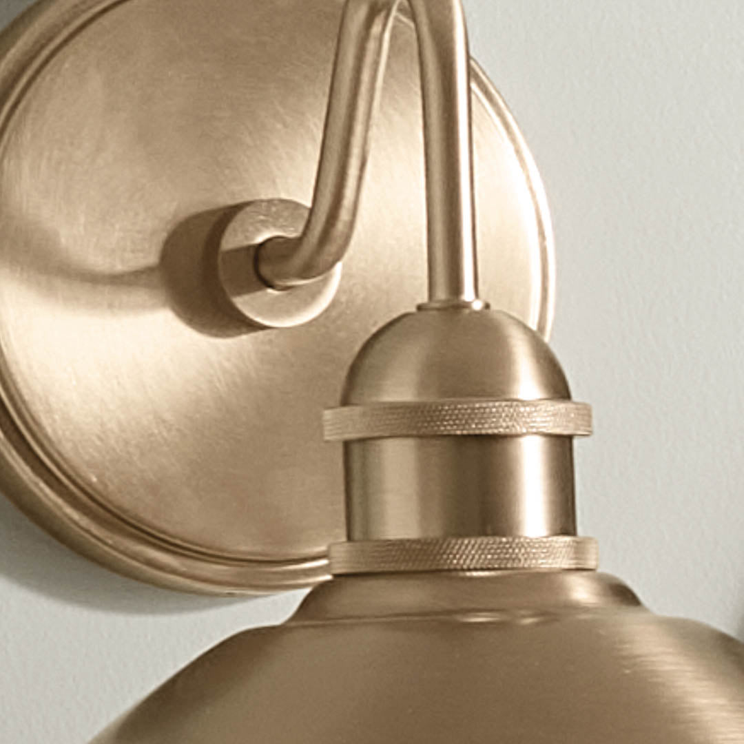 Kichler 45943CPZ Gold Wall Sconce image 3