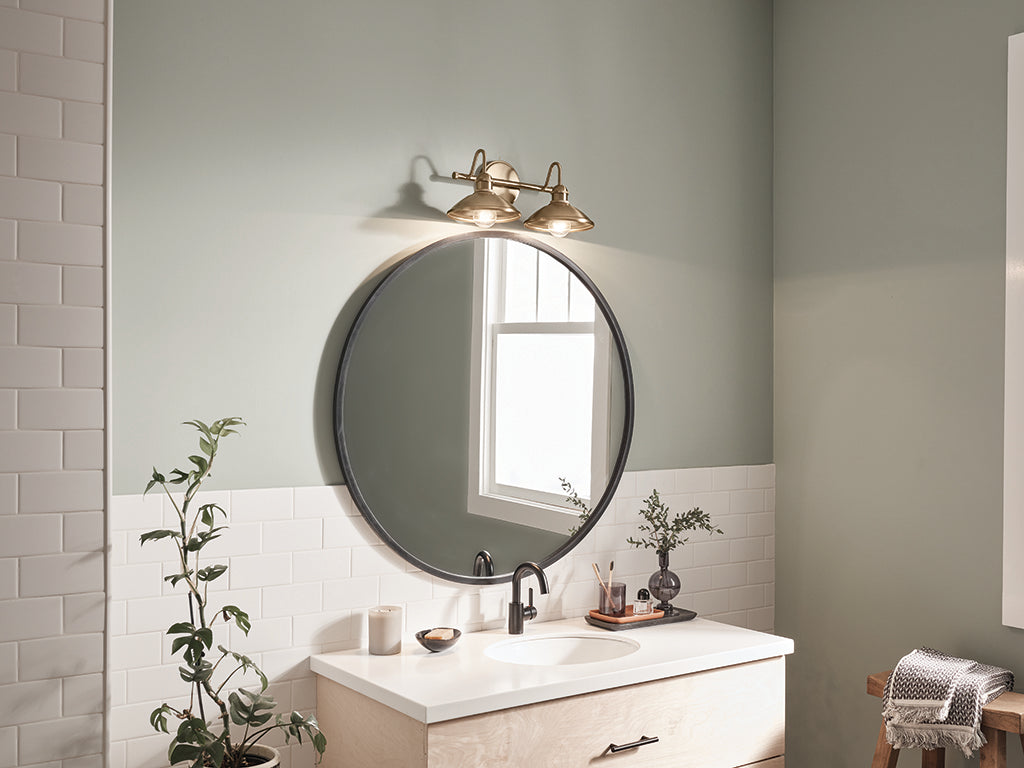 Kichler 45944CPZ Gold Vanity Light image 5