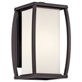 Kichler 49337AZ Bronze Exterior Porch Light image 1