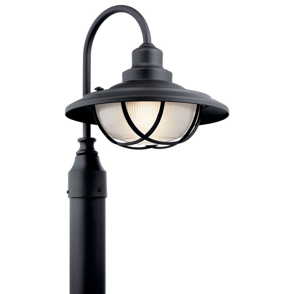 Kichler 49694BKT Black Exterior Porch Light image 1