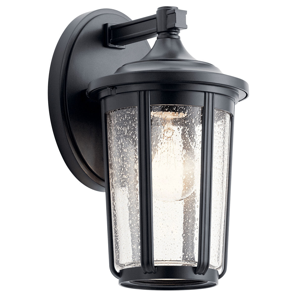 Kichler 49892BK Black Exterior Porch Light image 1