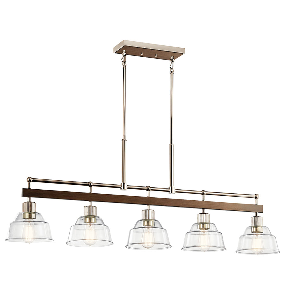 Kichler 52404PN Nickel Chandelier image 1