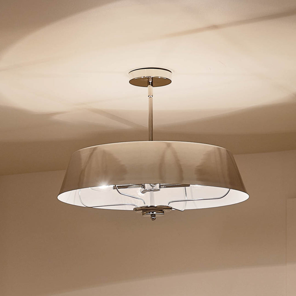 Kichler 52543PN Nickel Semi-Flush Mount image 3