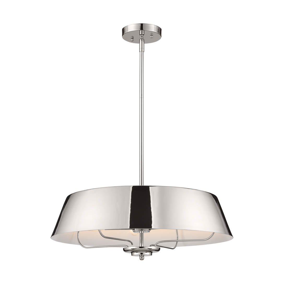 Kichler 52543PN Nickel Semi-Flush Mount image 5