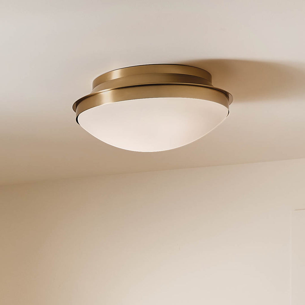 Kichler 52545BNB Gold Flush Mount image 3