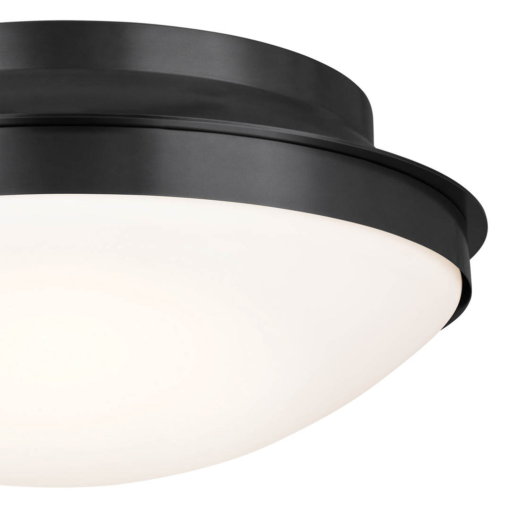 Kichler 52545BK Black Flush Mount image 5