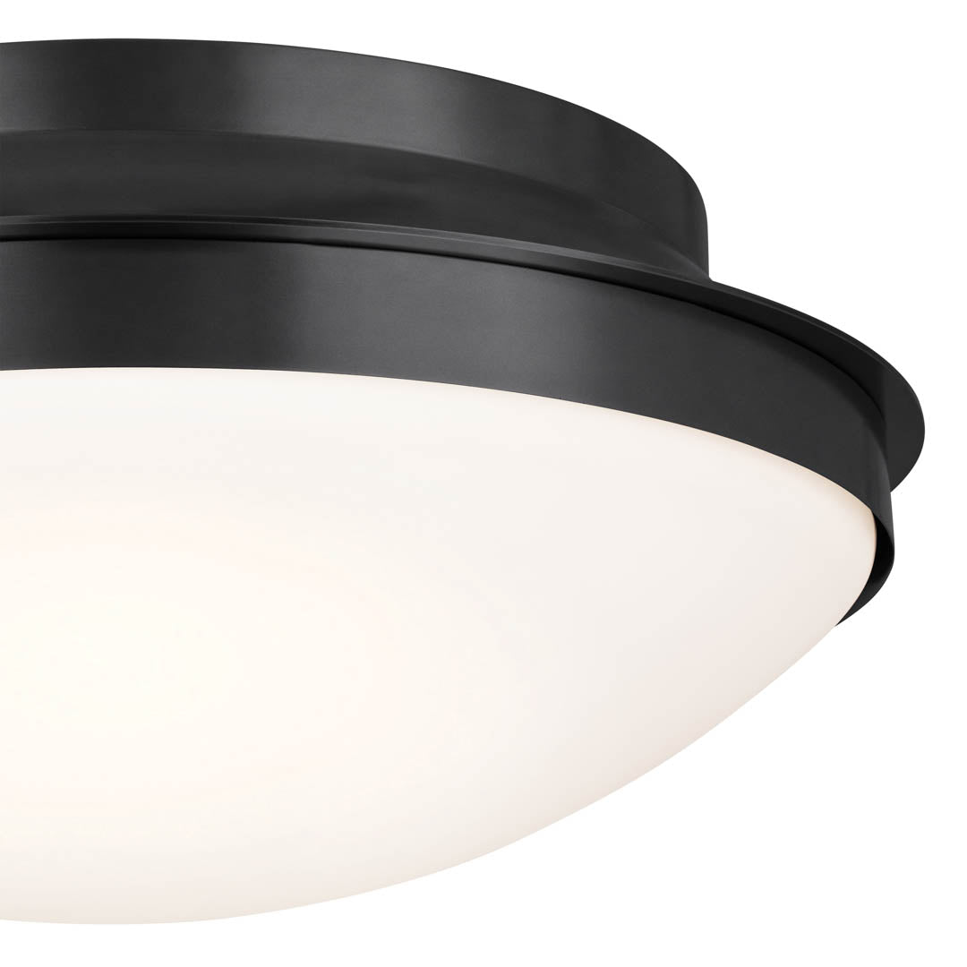 Kichler 52545BK Black Flush Mount image 5