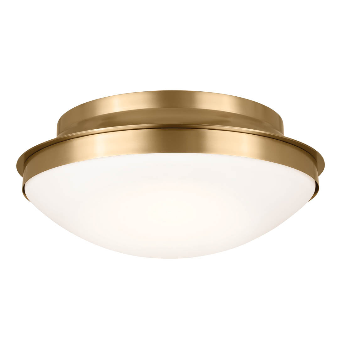 Kichler 52545BNB Gold Flush Mount image 1