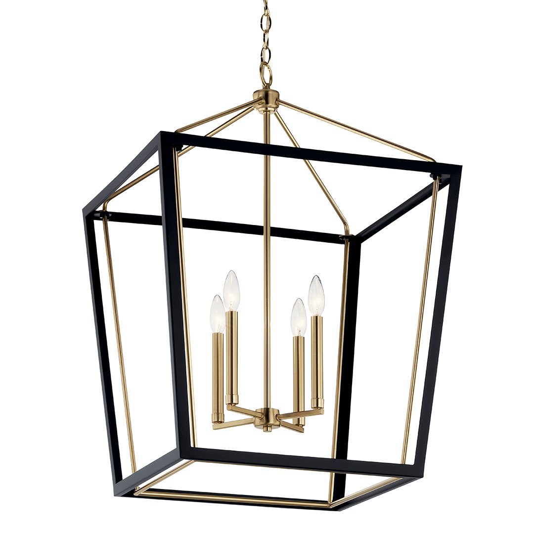 Kichler 52620CPZBK Gold Pendant image 1