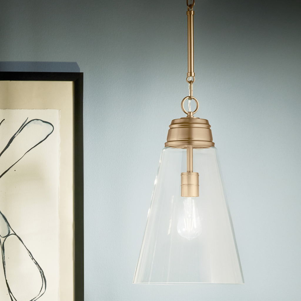 Kichler 52661CPZCLR Gold Pendant image 3