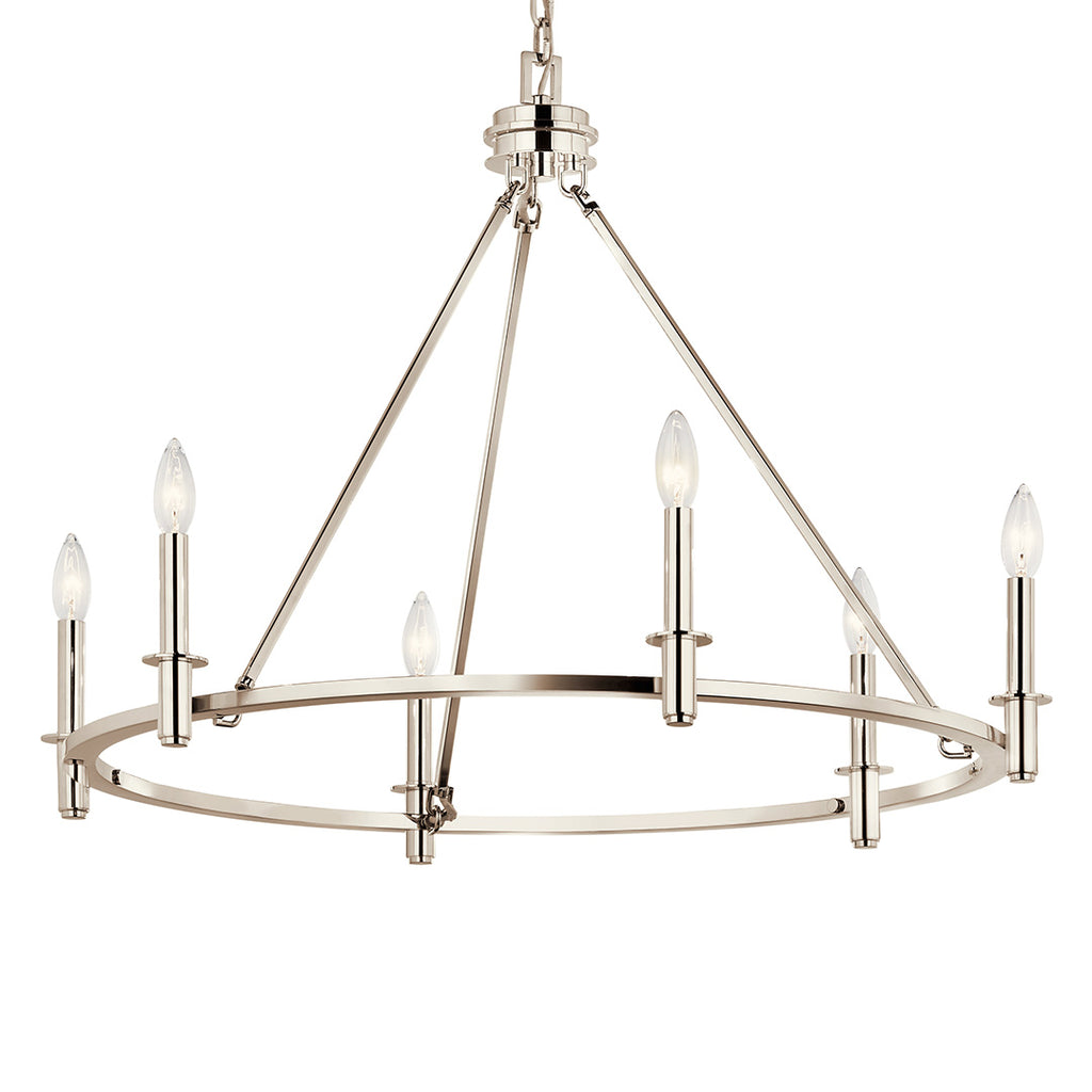 Kichler 52705PN Nickel Chandelier image 1